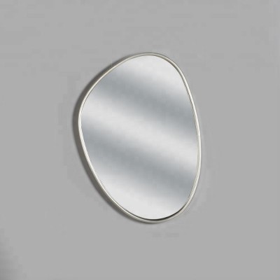 PLAIN SIMPLE MODERN HIGH QUALITY BEST PRICE LATEST PRODUCT DESIGN IRREGULAR OVAL HANGING WALL MIRROR