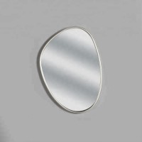 PLAIN SIMPLE MODERN HIGH QUALITY BEST PRICE LATEST PRODUCT DESIGN IRREGULAR OVAL HANGING WALL MIRROR