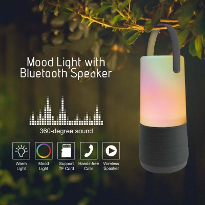 Latest Portable Outdoor Night Light with Wireless Speaker